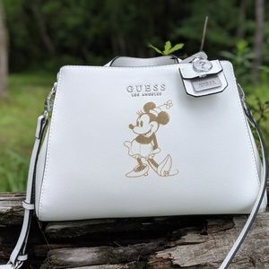 Laser Etched Guess Character Purse